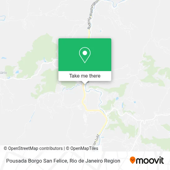 Pousada Borgo San Felice map