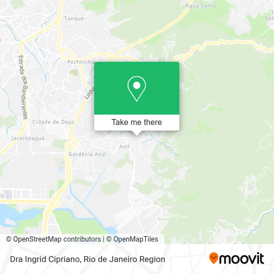 Dra Ingrid Cipriano map