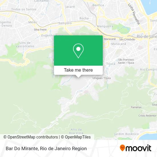 Bar Do Mirante map