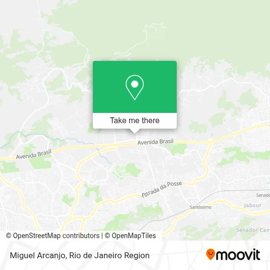 Miguel Arcanjo map