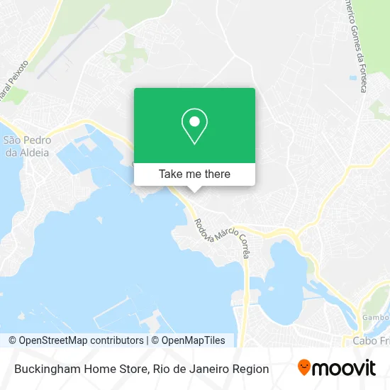 Buckingham Home Store map