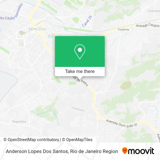 Anderson Lopes Dos Santos map