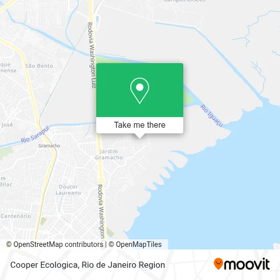 Cooper Ecologica map