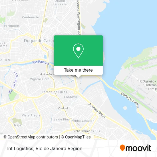 Tnt Logistics map