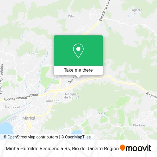 Minha Humilde Residência Rs map