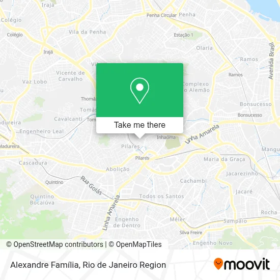 Alexandre Família map