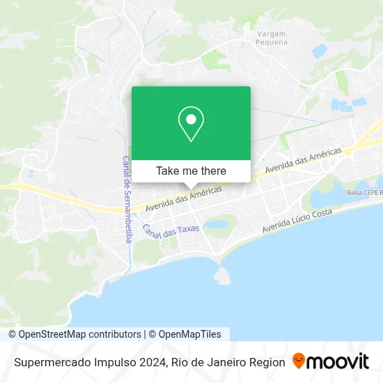 Supermercado Impulso 2024 map