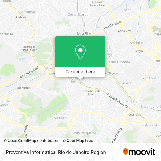 Preventiva Informatica map
