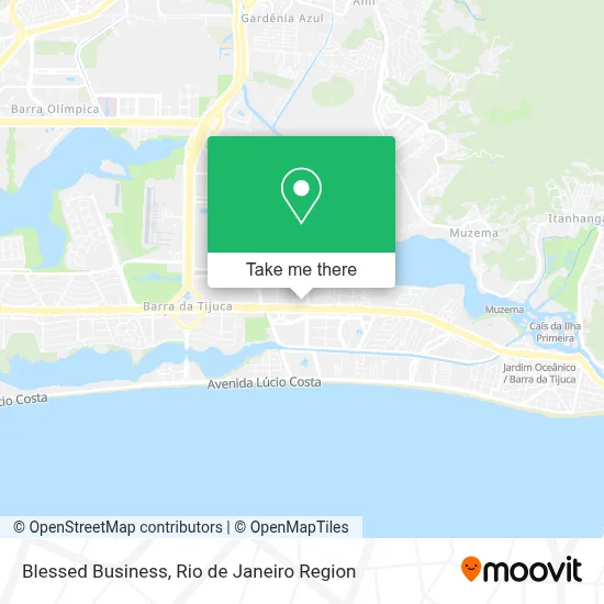 Blessed Business map
