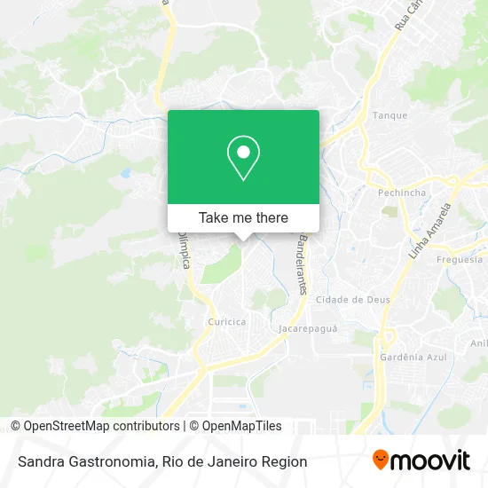 Sandra Gastronomia map