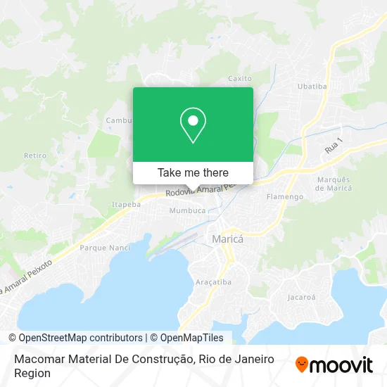 Macomar Material De Construção map