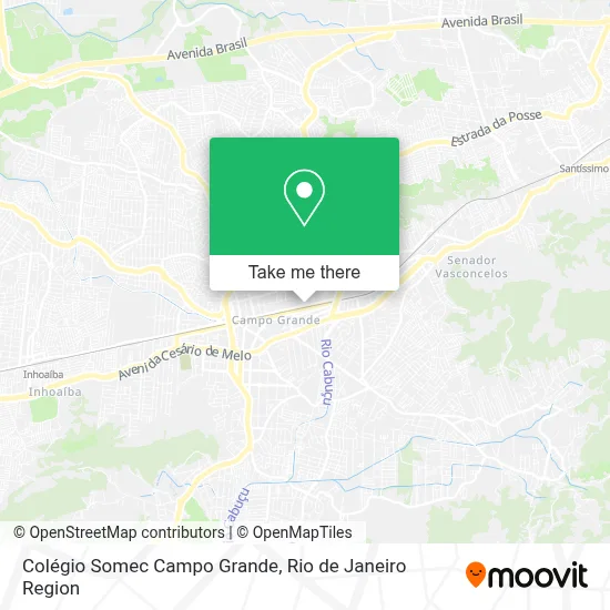 Colégio Somec Campo Grande map