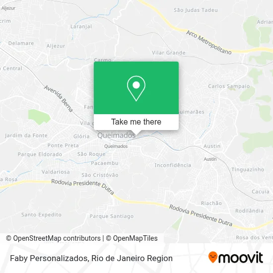 Faby Personalizados map