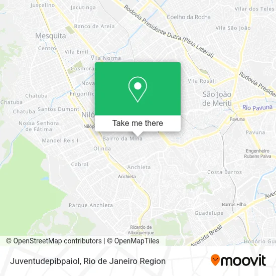 Juventudepibpaiol map