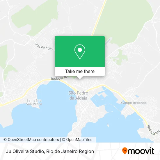 Ju Oliveira Studio map