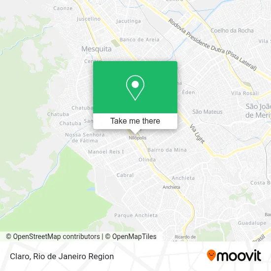 Claro map