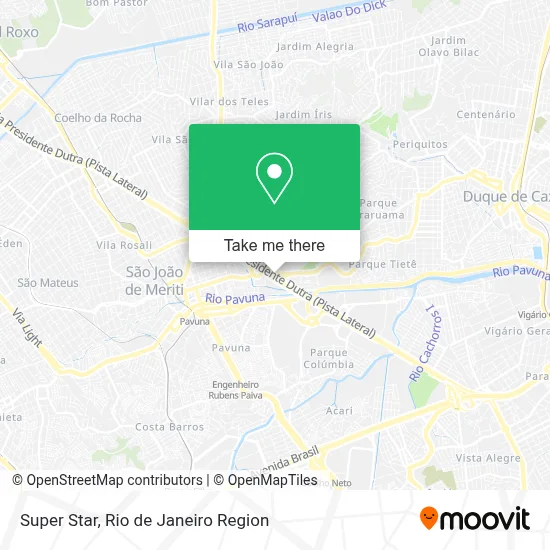 Super Star map