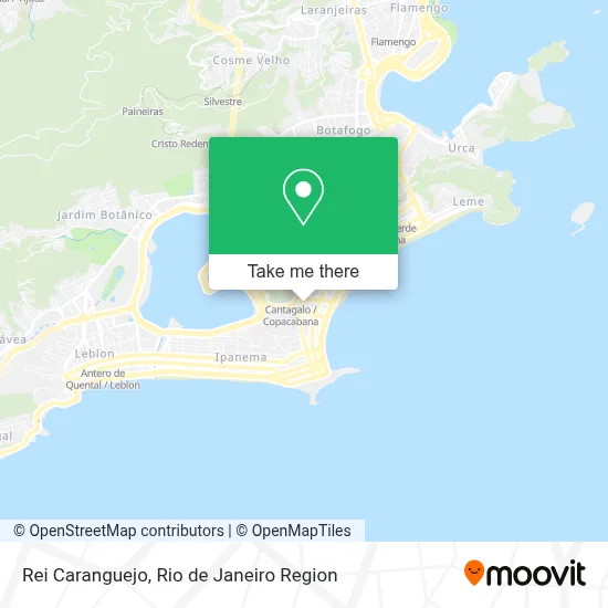 Rei Caranguejo map