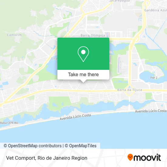 Vet Comport map