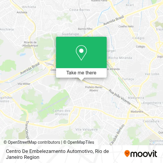 Centro De Embelezamento Automotivo map