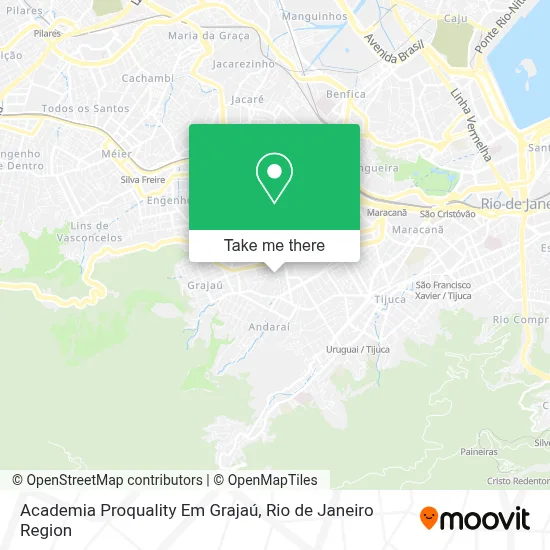 Academia Proquality Em Grajaú map