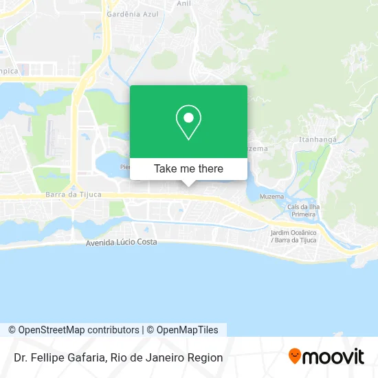 Dr. Fellipe Gafaria map