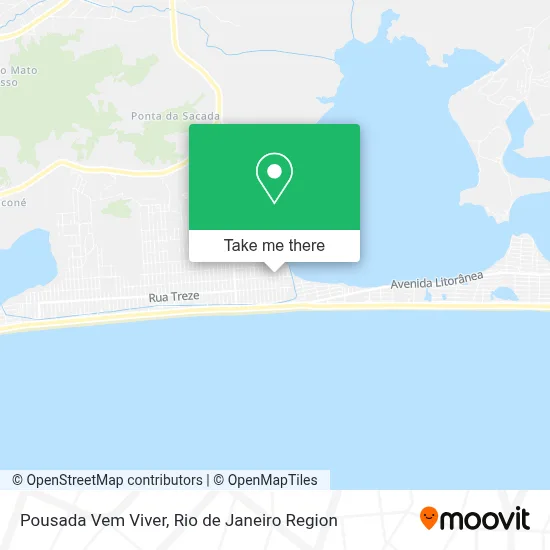 Pousada Vem Viver map