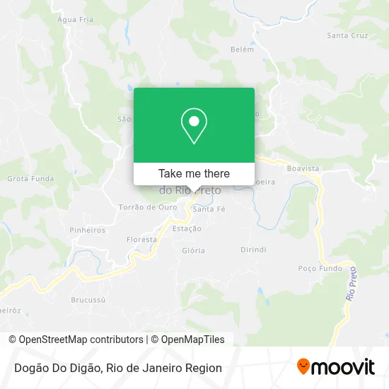 Dogão Do Digão map
