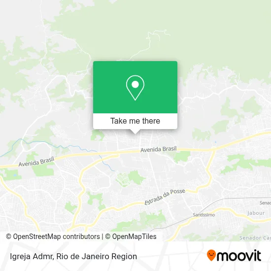 Igreja Admr map