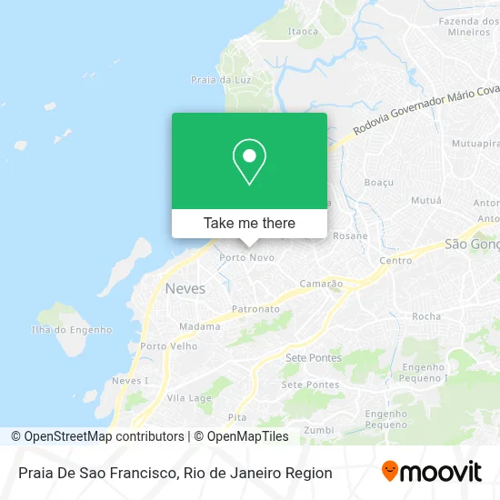 Praia De Sao Francisco map