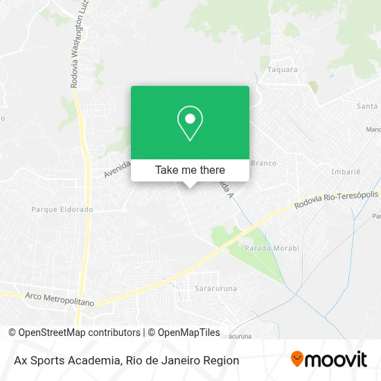 Ax Sports Academia map