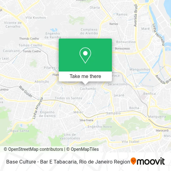Base Culture - Bar E Tabacaria map