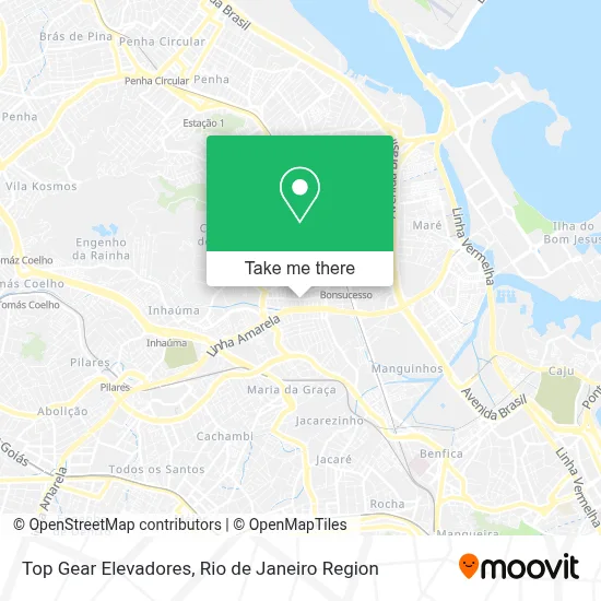 Top Gear Elevadores map
