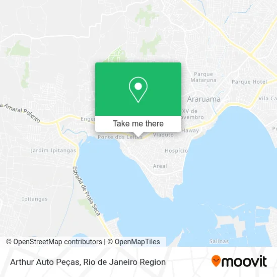 Arthur Auto Peças map
