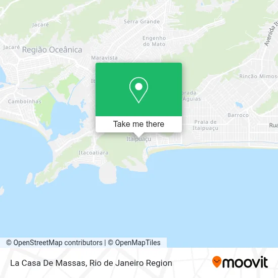 La Casa De Massas map
