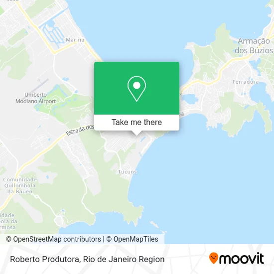 Roberto Produtora map