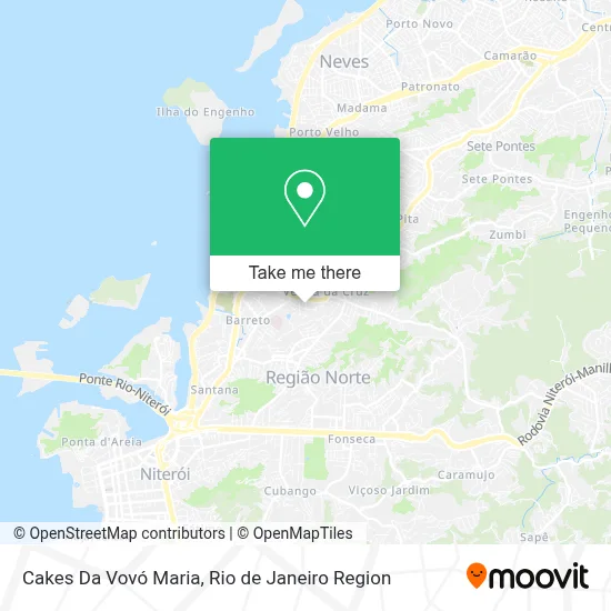 Cakes Da Vovó Maria map