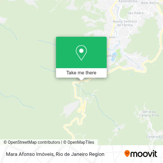 Mara Afonso Imóveis map