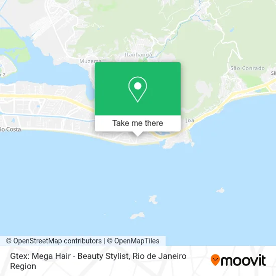 Gtex: Mega Hair - Beauty Stylist map