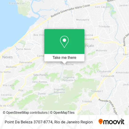 Point Da Beleza 3707-8774 map