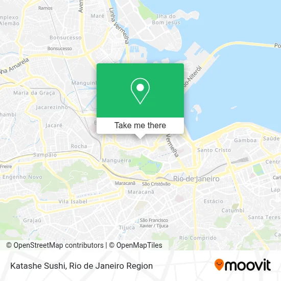 Katashe Sushi map
