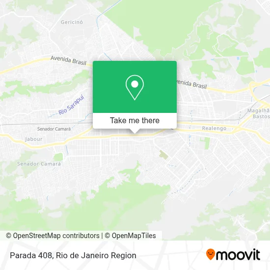 Parada 408 map