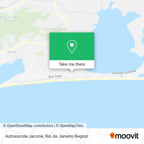 Autoescola Jaconé map