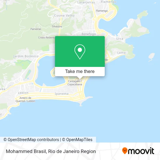 Mohammed Brasil map