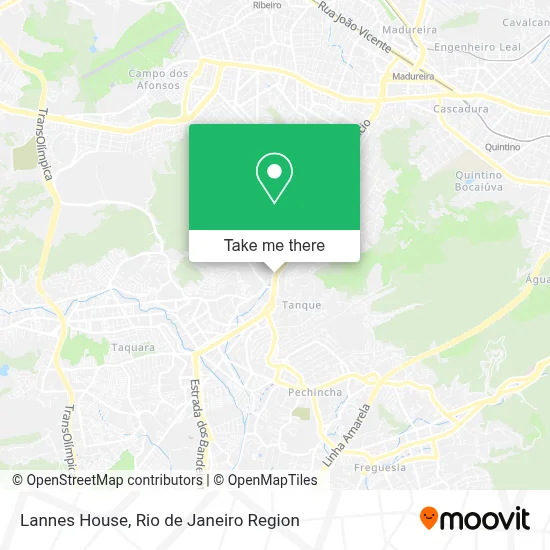 Lannes House map