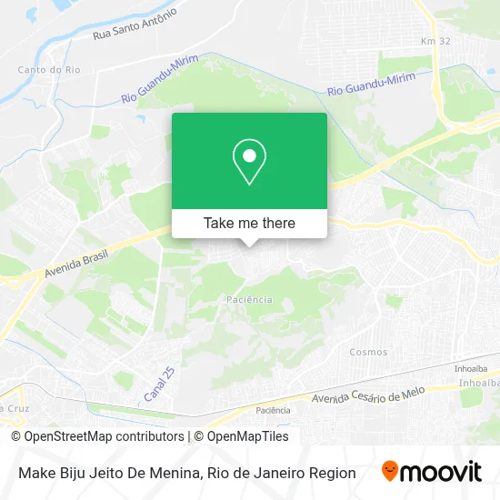 Make Biju Jeito De Menina map