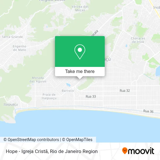 Hope - Igreja Cristã map