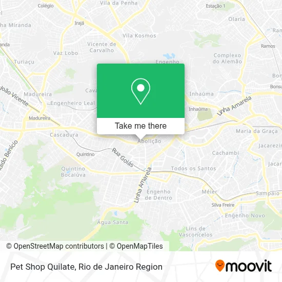 Pet Shop Quilate map