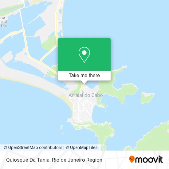 Quiosque Da Tania map