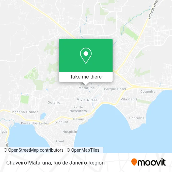 Chaveiro Mataruna map